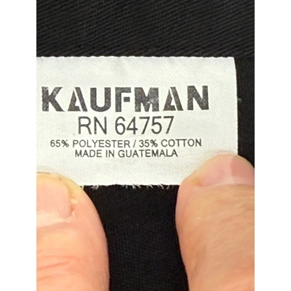 Kaufman Black Apron Rhinestone Drink My Therapy Kitchen Chef‎ Cooking Baking